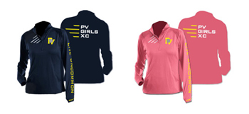PV XC Ladies Pullover Color Options